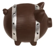 Skarbonka Ceramiczna Świnka Beczka - Duża skarbonka na kluczyk  (7).webp