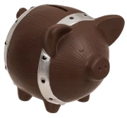 Skarbonka Ceramiczna Świnka Beczka - Duża skarbonka na kluczyk  (8).webp