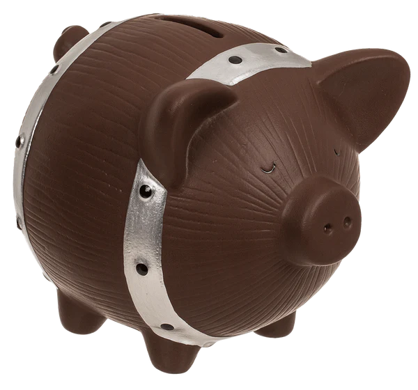 Skarbonka Ceramiczna Świnka Beczka - Duża skarbonka na kluczyk  (8).webp