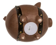 Skarbonka Ceramiczna Świnka Beczka - Duża skarbonka na kluczyk  (9).webp