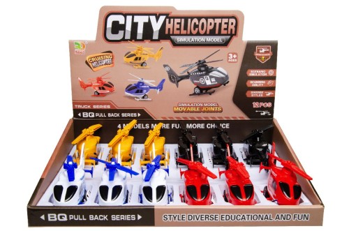Helikopter Miejski z Napędem Pull Back - Zabawka dla Dzieci 15cm  (1).jpg