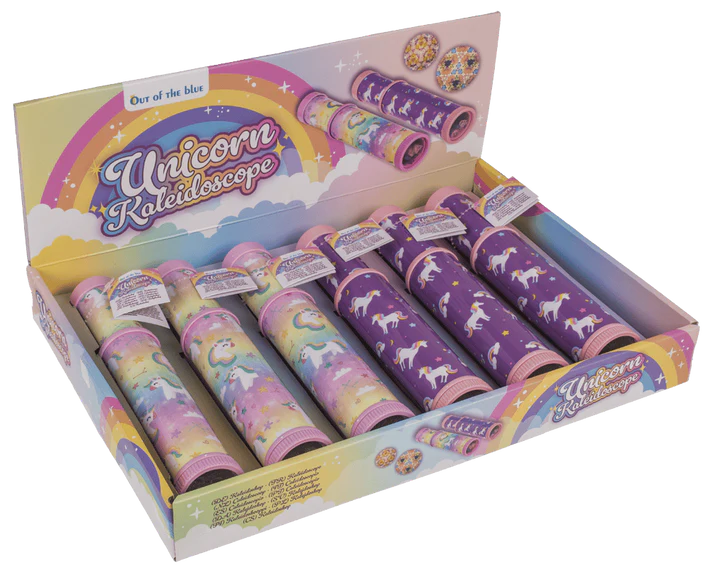 Kalejdoskop Jednorożec 32 cm - magiczna zabawka optyczna dla dzieci  (8).webp