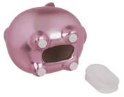 Skarbonka świnka ceramiczna - Błyszcząca świnka z zatyczką 8x6,5cm  (7).webp