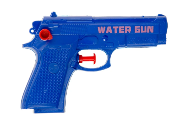 Pistolet na wodę dla dzieci - mały pistolet policyjny do zabawy  (1).jpg