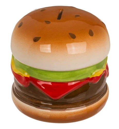 SKARBONKA HAMBURGER BURGER 3D ŻARŁOKA FAST FOOD 4