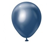 Balony chromowane granatowe 13 cm - 100 szt. małe 5 cali Kalisan