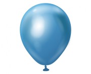 Balony chromowane niebieskie 13 cm - 100 szt. małe 5 cali Kalisan