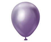 Balony chromowane fioletowe 13 cm - 100 szt. małe 5 cali Kalisan