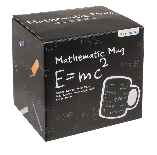 Kubek Matematyka Xxl Czarny Geniusza Student Uczeń 3