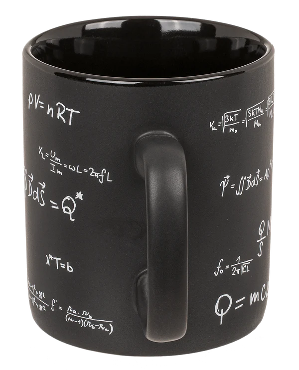 Kubek Matematyka Xxl Czarny Geniusza Student Uczeń 6