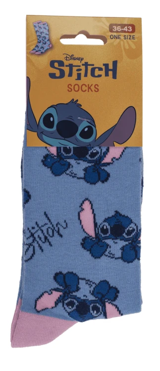 Skarpetki Stitch - Kolorowe Skarpetki Bajkowe Rozmiar 36-43  (1).webp