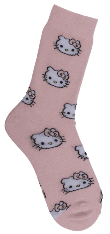 Skarpetki Hello Kitty - Różowe Skarpetki Damskie Rozmiar 36-43  (4).webp