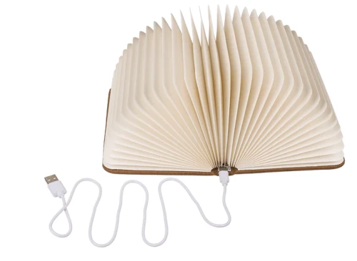 Lampa LED w Formie Książki - Magiczne Światło i Designerski Gadżet  (2).webp