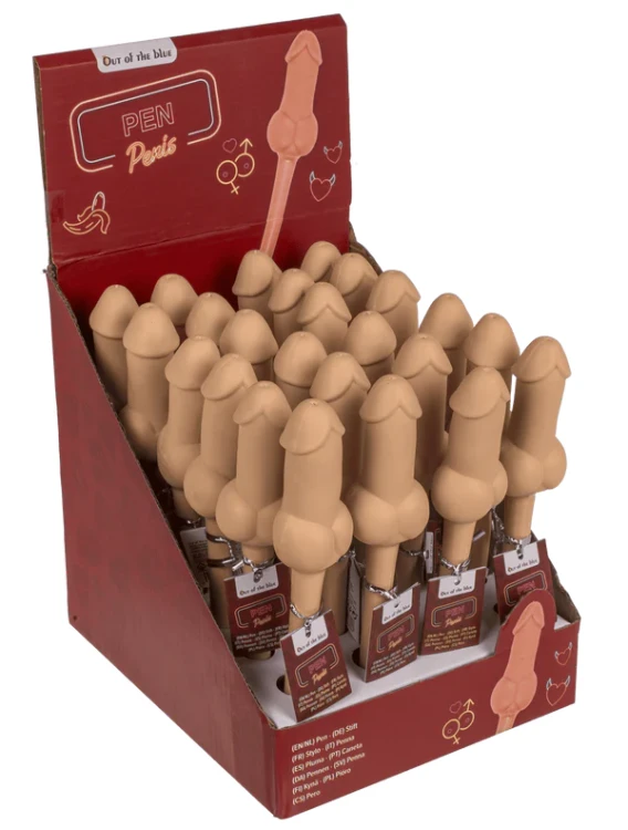 Długopis Penis - Zabawny Gadżet Antystresowy na Wieczór Panieński  (3).webp