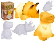 Lampka Nocna LED Dinozaur - Figurka T-Rex Triceratops do Pokoju Dziecka  (6).webp
