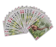 Karty do Gry Dinozaury - Talia 54 Karty T-Rex dla Dzieci Prehistoria  (5).webp