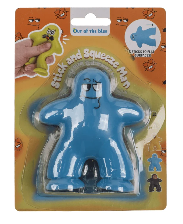 Ludzik antystresowy z przyssawkami - śmieszny gniotek na szybę 9cm  (2).webp