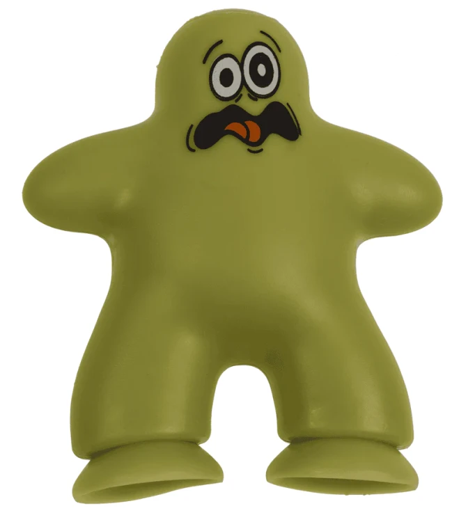 Ludzik antystresowy z przyssawkami - śmieszny gniotek na szybę 9cm  (3).webp