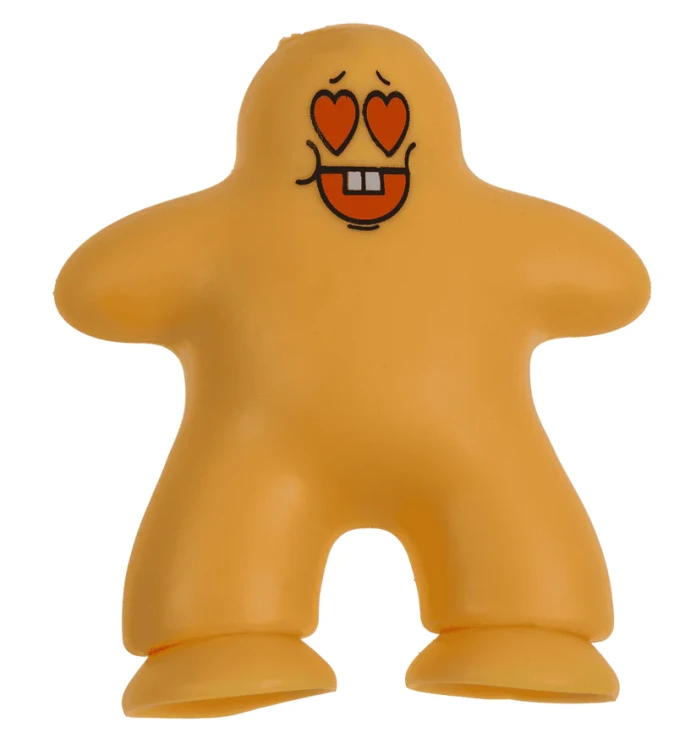 Ludzik antystresowy z przyssawkami - śmieszny gniotek na szybę 9cm  (4).webp