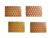 PODKŁADKA NA STÓŁ W GROCHY KROPKI NACZYNIA MATA 2