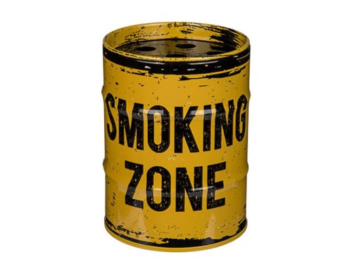 Metalowa popielniczka retro Mix Wzorów Prezent 1