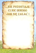 KARNET POCZTÓWKA URODZINOWA KOPERTĄ 50 URODZINY 2 2