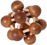 ŁAMIGŁÓWKA 3D DREWNIANA PUZZLE GRA LOGICZNA 5