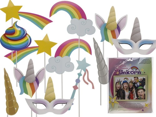 AKCESORIA DO ZDJĘĆ PATYKACH JEDNOROŻEC FOTOBUDKA .jpg