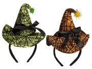 OPASKA HALLOWEEN KAPELUSZ CZAROWNICY PRZEBRANIE 2