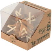 BAMBOO PUZZLE TRIANGLE ŁAMIGŁÓWKA LOGICZNA GRA 2