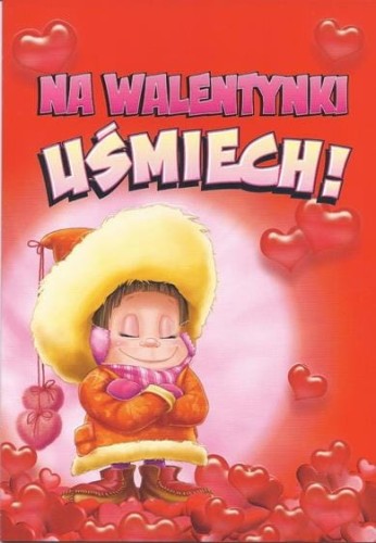 KARNET OKOLICZNOŚCIOWY Z KOPERTĄ POCZTÓWKA WALENTYNKI 1