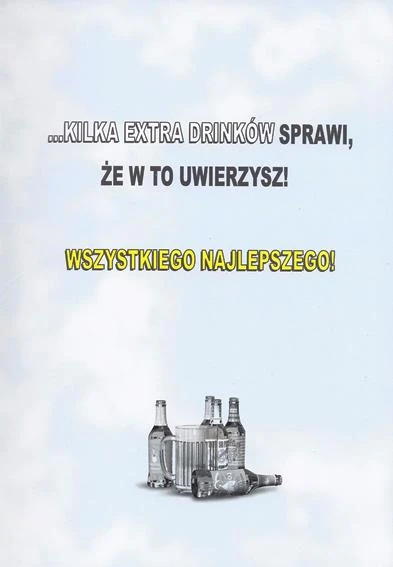 KARNET POCZTÓWKA URODZINOWA KOPERTĄ 40 URODZINY 2 2