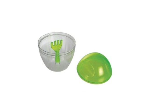 TRZEPACZKA DO JAJEK POJEMNIKIEM PLASTIKOWA MIX 1