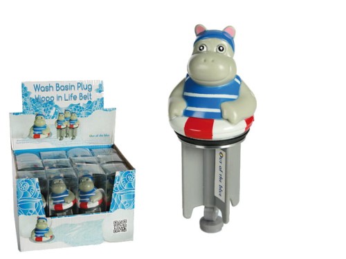 ZATYCZKA UMYWALKI HIPOPOTAM KOLE RATUNKOWYM KOREK 2