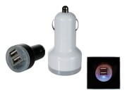 ŁADOWARKA SAMOCHODOWA USB UNIWERSALNA 2X PORT 1