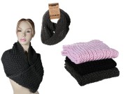 SZAL - KOMIN SZALIK DAMSKI ZIMOWY DUŻY GRUBY TUBA 2