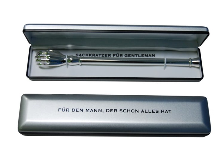 SACKKRATZER FUR GENTLEMAN - DE DRAPACZKA DO JAJEK