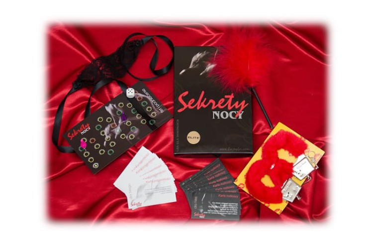 EROTYCZNA GRA SEKRETY NOCY ELITE EXCLUSIVE DLA PAR