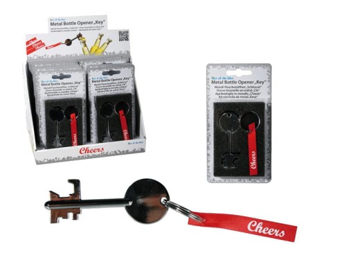 BRELOK OTWIERACZ W KSZTAŁCIE KLUCZA DO BUTELEK 2