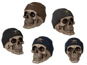 SKARBONKA CZACHA RYBAKA CZASZKA CZAPCE TRUPIA XL 2