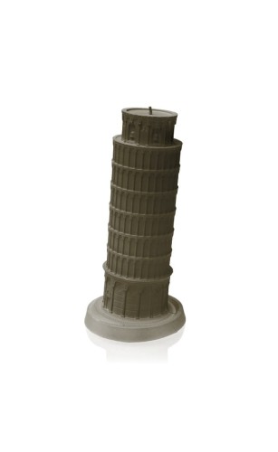 Świeca Krzywa Wieża w Pizie XXL - beż Dekoracyjna Prezent 1