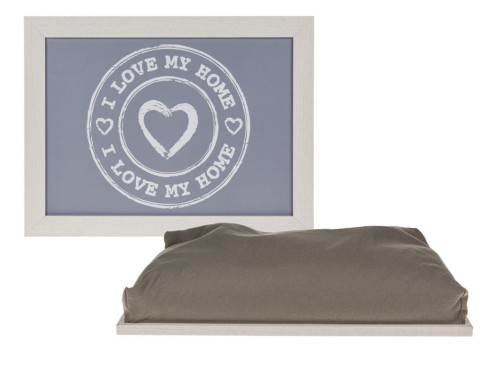 PODKŁADKA DREWNIANA Z PODUSZKĄ LAPTOP PODSTAWKA