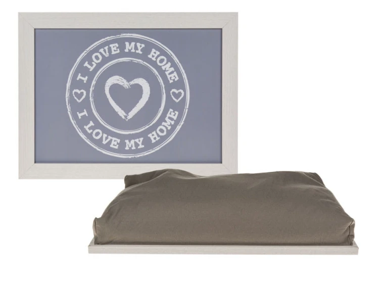 PODKŁADKA DREWNIANA Z PODUSZKĄ LAPTOP PODSTAWKA