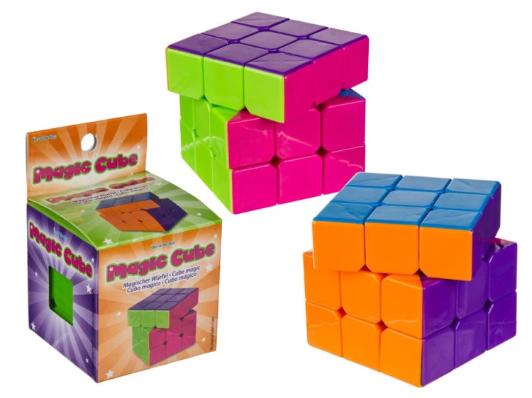 MAGICZNA KOSTKA 3X3X3 LOGICZNA ŁAMIGŁÓWKA UKŁADANKA