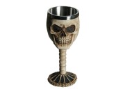 KIELICH CZASZKA DO WINA KIELISZEK CZACHA SKULL 1