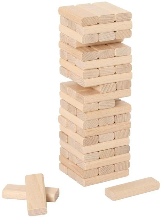 WIEŻA DO GRY DUŻA JENGA DREWNIANE KLOCKI RODZINNA 1