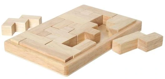 PENTOMINO UKŁADANKA LOGICZNA ŁAMIGŁÓWKA DREWNIANA
