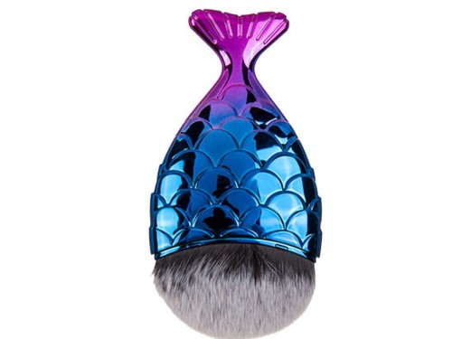 Pędzel kosmetyczny do makijażu - syrena Mix Kolor 1