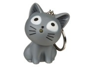 BRELOK KOTEK Z DŹWIĘKIEM I LED BRELOCZEK KOT 1