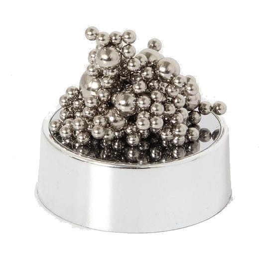 MAGNETYCZNA RZEŹBA - KULKI FIGURKA KULE SREBRNA